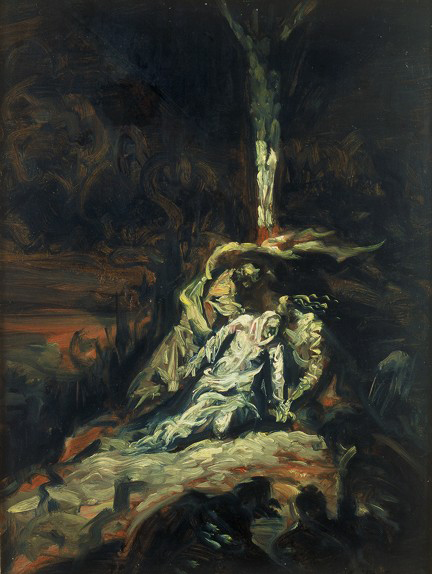 La Vierge au pied le la Croix